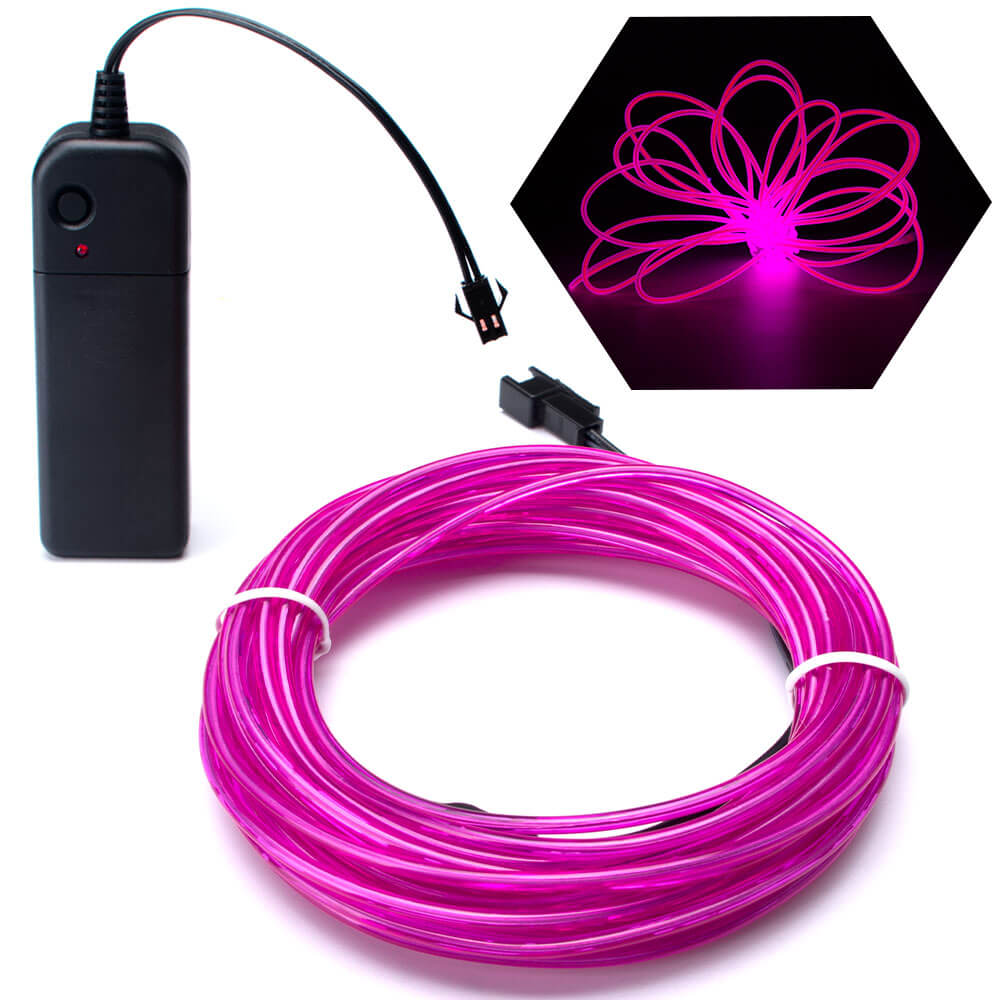 EL Wire Purple 15FT